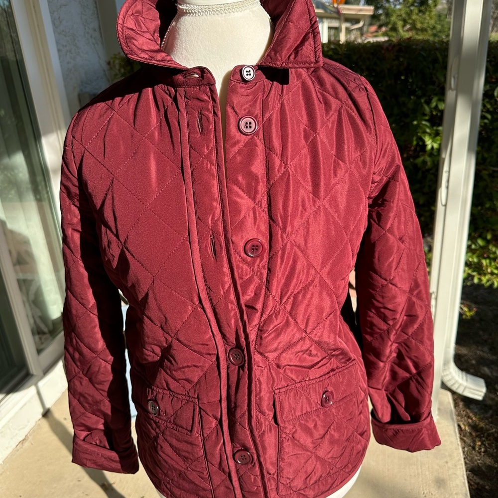 NYDJ jacket Merlot color size xsmall